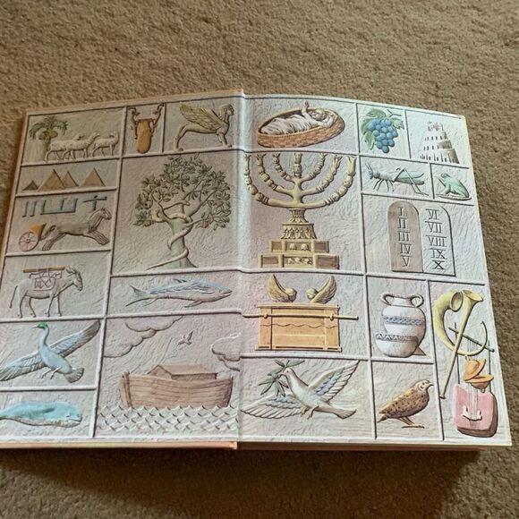 The Golden Children’s Bible 1993 Colorful Illustrated Old And New Testament - Picture 4 of 12